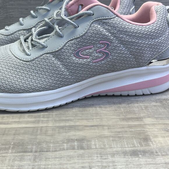 Skechers Womens Concept 3 112014 Gray Pink Running Shoes Sneakers Size 6.5 - Picture 5 of 11